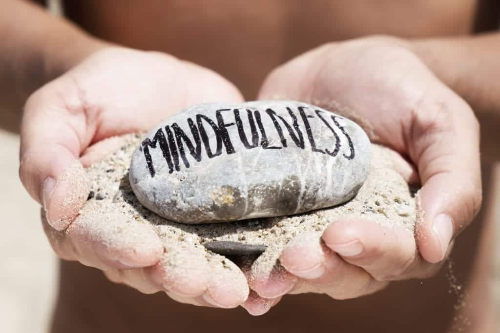 mindfulness stone